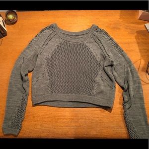 Lululemon Be Present Pullover in Earl Grey